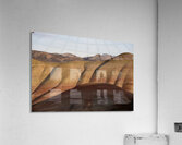 Colorful layers of sediment - John Day Fossil Beds Acrylic Print