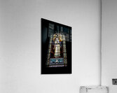 Stained glass window of St. Polycarp Acrylic Print