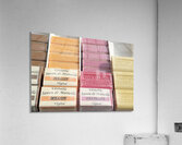 Melon and watermelon soap bars at the Lourmarin market Acrylic Print