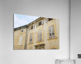 Shuttered windows on an old apartment  building in Lourmarin Acrylic Print