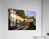 Patio de la Acequia   Generalife The Alhambra Granada Andalusia Spain Acrylic Print