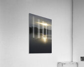 Canoeing on Lake Garzacocha at sunset La Selva Amazon Ecolodge Orellana Ecuador Acrylic Print