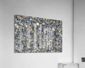 Rocks covered with water - Tent Island Acrylic Print