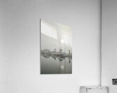 Fog in the harbour - San Juan Island Acrylic Print