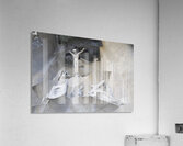 Passion Façade La Sagrada Família Temple Expiatori de la Sagrada Família Barcelona Spain Acrylic Print