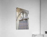Entrance door detail of Eglise Saint-Bonaventure. France Acrylic Print