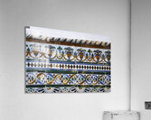 Ceramic tile Casa Don Bosco Ronda Málaga Andalusia Spain Acrylic Print