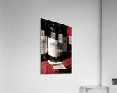 Red Wine Chateau La Borderie Thursday Market Boulevard Saint Germain Paris Île de France France Acrylic Print