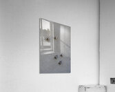 Metal fly sculpture on a house wall Tannay Nièvre Burgundy France Acrylic Print