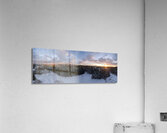 Cowichan Winter Sunrise Acrylic Print