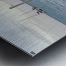 Dock and lobster pots Metal print