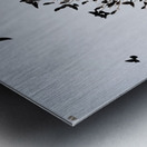 Birds in Flight Metal print