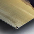 Sunrise in the mountains - Dantes View Metal print