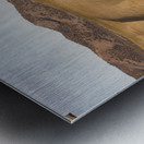 Colorful layers of sediment - John Day Fossil Beds Metal print