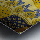 French Textiles Metal print