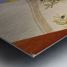 Red and Yellow Textiles - Aix-en-Provence Metal print