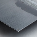 Surfing at Florencia Beach Metal print