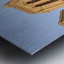 Statue de Charlemagne Paris France Metal print