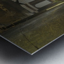 Interior of Eglise Saint Pothin with the alter and organ Metal print