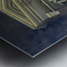 Carved crucifixion scene Eglise Saint Pothin Metal print