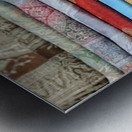 Textiles Thursday Market Boulevard Saint Germain Paris Metal print