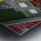 Fresh Fruit Thursday Market Boulevard Saint Germain - Paris Metal print