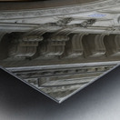 Ornate wooden door - Paris Metal print