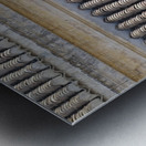 Palacio de Carlos V The Alhambra Granada Andalusia Spain Metal print