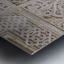 Patio de Arrayares   Court of the Myrtles The Alhambra Granada Andalusia Spain Metal print