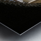 Patio de Comares The Alhambra Granada Andalusia Spain Metal print