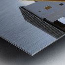 Patio de la Acequia   Generalife The Alhambra Granada Andalusia Spain Metal print