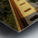 Patio de la Acequia   Generalife The Alhambra Granada Andalusia Spain Metal print