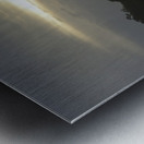 Canoeing on Lake Garzacocha at sunset La Selva Amazon Ecolodge Orellana Ecuador Metal print