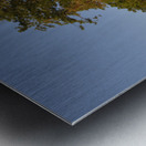 Wave etched sandstone cliff - Tent Island Metal print