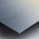 Sea kayaking under the sculpted sandstone cliffs Metal print