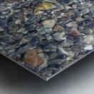 Rocks covered with water - Tent Island Metal print