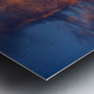 Cloud formation at sunset - Tent Island Metal print