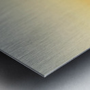 Sea kayaker and anchored boats in Princess Bay Metal print