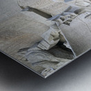 Passion Façade La Sagrada Família Temple Expiatori de la Sagrada Família Barcelona Spain Metal print