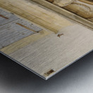 Ornate entry door. Lourmarin. France Metal print