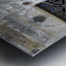 Pere Lachaise Cemetery Cimetiere du Pere Lachaise Paris France Europe Metal print