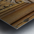 Door Knocker. Place des Martyrs de la Resistance. Aix-en-Provence. France Metal print