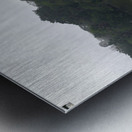 Canoeing on Lake Garzacocha Orellana Ecuador Metal print