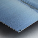 Two native canoes anchored in Tofino Harbour Metal print