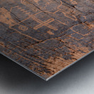 Petroglyphs in Valley of Fire State Park Nevada USA Metal print