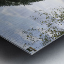 People enjoying the view from the Alameda del Tajo Ronda Málaga Andalusia Spain Metal print