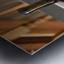 Bottle of Zinfandel wine with Roberto Clemente label The Clemente Museum. Pittsburgh Pennsylvania Metal print