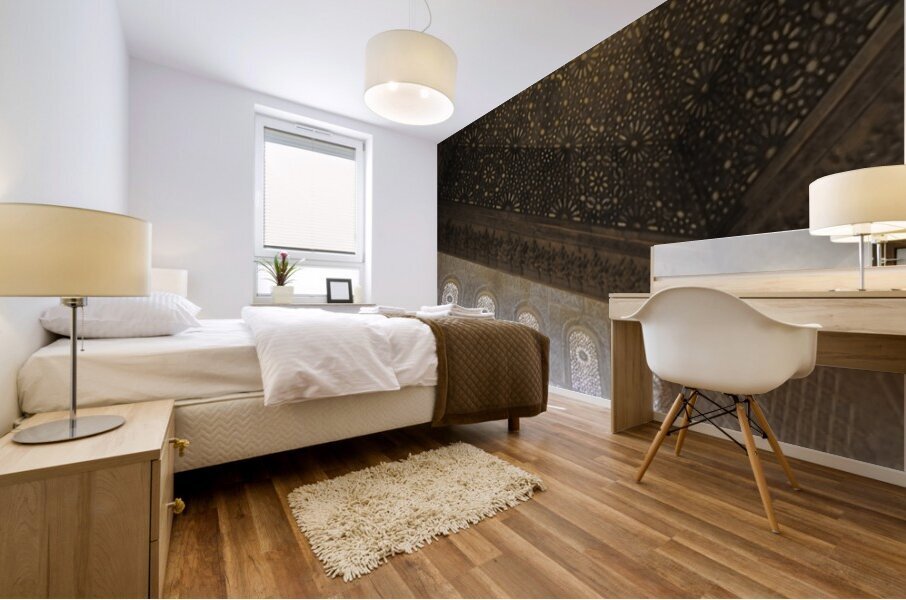 Sala de Embajadores. Hall of the Ambassadors The Throne Room The Alhambra Granada Andalusia Spain Mural print