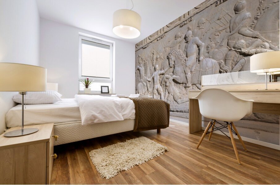 Palacio de Carlos V The Alhambra Granada Andalusia Spain Mural print