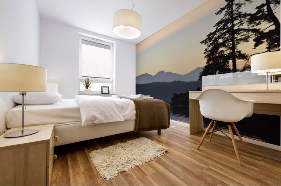 Wallace Island - British Columbia Mural print